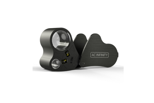 Load image into Gallery viewer, AC Infinity - Jewelers Loupe with Dual Lenses &amp; LED Light - 30x &amp; 60x Magnification
