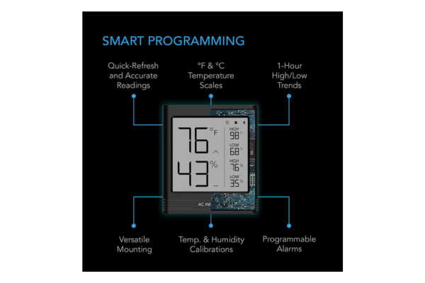 Load image into Gallery viewer, AC Infinity - CLOUDCOM B2 Smart Thermo-Hygrometer with Integrated App
