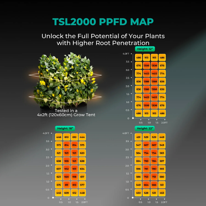 Load image into Gallery viewer, Mars Hydro - TSL 2000 LED Grow Light &amp; 2&#39;x4&#39; Complete Grow Tent Kit, Full Spectrum
