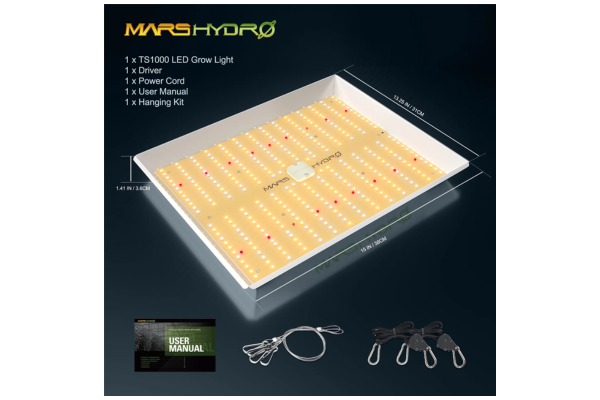 Load image into Gallery viewer, Mars Hydro - TS1000 150W LED Grow Light, Full Spectrum, Dimmable - 2.5x2.5 ft Coverage
