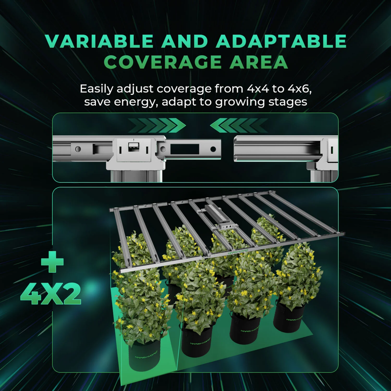 Load image into Gallery viewer, Mars Hydro - FC-E1000W CO2 Plus 1000W LED Grow Light - 4&#39;x6&#39; Coverage, High PPFD
