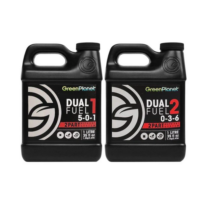 Green Planet - Dual Fuel Base Nutrient Bundle – 2 Part Fertilizer System