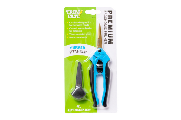 Load image into Gallery viewer, Hydrofarm - Trim Fast Curved Titanium Blade Pruner - Precision Cutting for Gardeners
