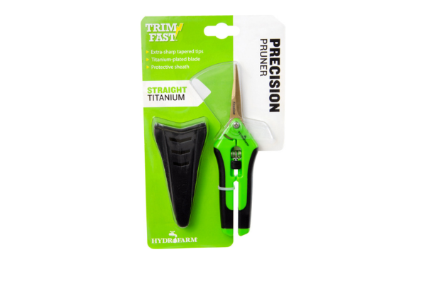 Load image into Gallery viewer, Hydrofarm - Trim Fast Titanium Straight Blade Pruner - Precision Cutting Tool
