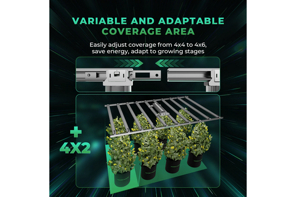 Load image into Gallery viewer, Mars Hydro - FC-E1000W CO2 Plus 1000W LED Grow Light - 4&#39;x6&#39; Coverage, High PPFD
