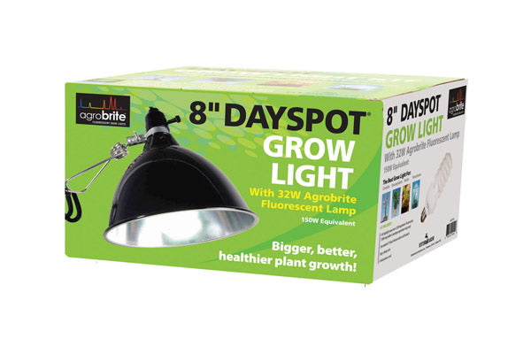 Agrobrite - Dayspot de 8 pouces avec fixation à pince (150W) 