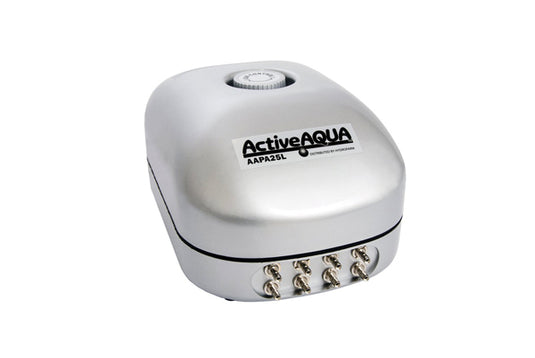 Active Aqua - Air Pump 8 Outlets 396 GPH - Powerful & Quiet