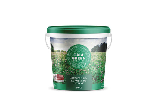 Gaia Green Organics - Alfalfa Meal 3-0-2 - Organic Nitrogen and Potassium Fertilizer