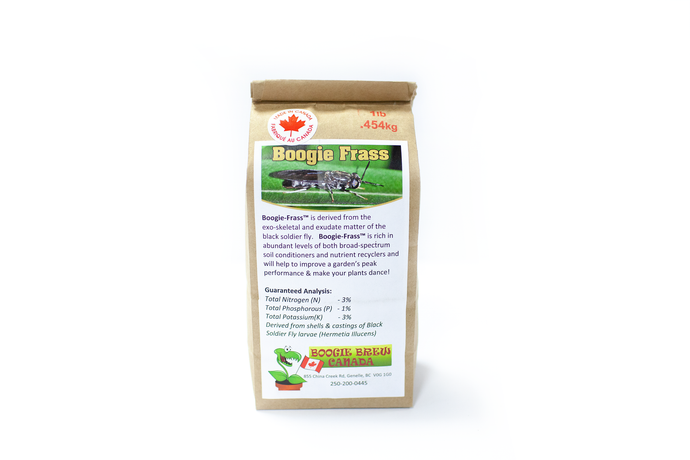 Boogie Brew - Boogie Frass - Veeganic Insect Frass Fertilizer for Garden Health