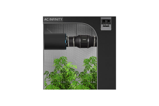 AC Infinity - Cloudline T4 – 4" Duct Fan with Temp & Humidity Control