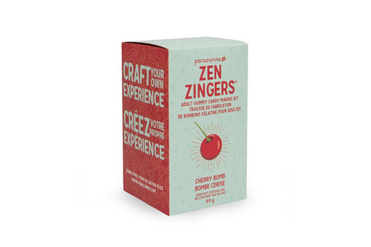 Zen Zingers - Cherry Bomb Cannabis Gummy Kit - Make Your Own Edibles