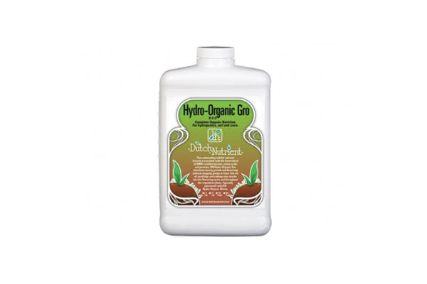 Dutch Nutrient Formula - Hydro Organic Gro 1L - Organic Growth Nutrient for Hydroponics