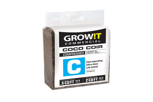 GROW!T - Commercial Coco Coir (5kg) - Premium Buffered Growing Medium