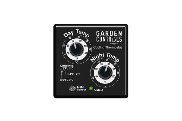 Garden Controls - Cooling Thermostat - Precise Day/Night Temperature Control