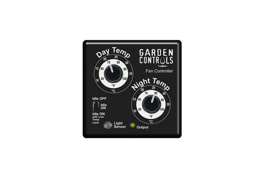 Garden Controls - Fan Controller - Precision Fan Speed & Temperature Control