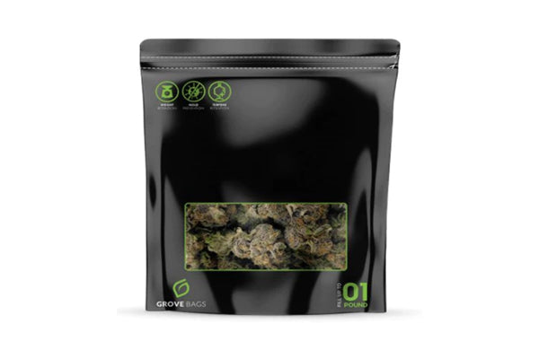 Load image into Gallery viewer, Grove Bags - TerpLoc 1 Pound with Window - Preserve Terpenes and Prevent Mold
