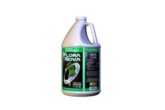 General Hydroponics - FloraNova Grow - Complete Nutrient Solution for Plant Growth