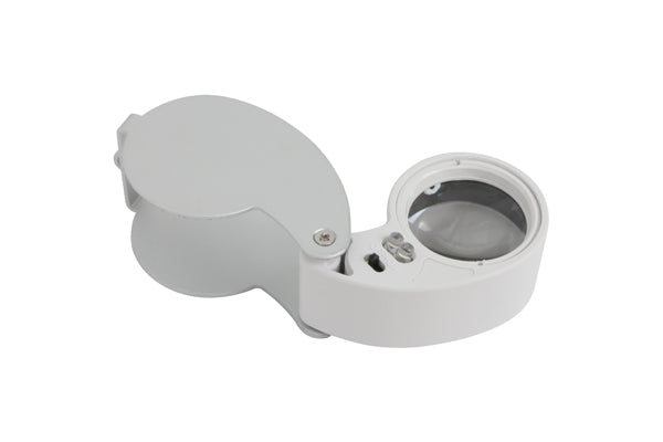 Load image into Gallery viewer, Grower&#39;s Edge - Illuminated Magnifier Loupe - 40x - Compact Design with LED Lights
