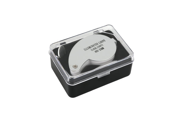 Load image into Gallery viewer, Grower&#39;s Edge - Illuminated Magnifier Loupe - 40x - Compact Design with LED Lights
