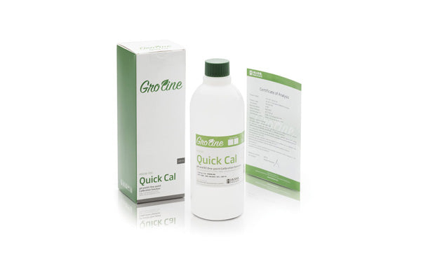 Hanna - Gro Line Quick Cal Check Solution - 460ml for pH and EC/TDS Meters