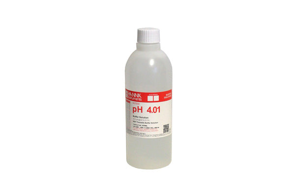 Hanna - HI 7004L pH 4.01 Buffer Solution - 500ml Calibration Solution