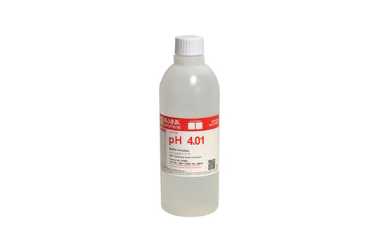 Hanna - HI 7004L pH 4.01 Buffer Solution - 500ml Calibration Solution