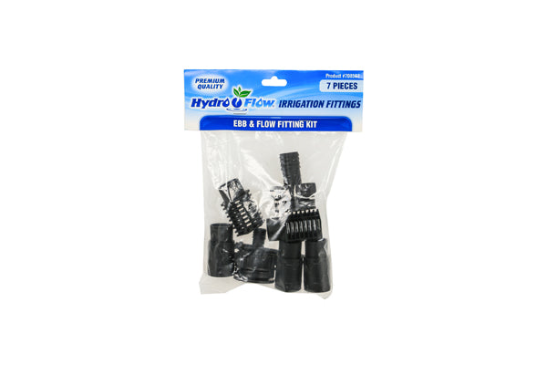 Load image into Gallery viewer, Hydro Flow - Ebb &amp; Flow Fitting Kit - Complete Outlet and Screen Fittings Set
