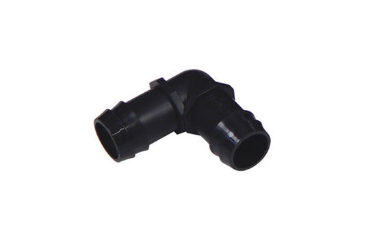 Hydro Flow - Premium Barbed Elbow - 4 Barb Connector for Irrigation & Hydroponic Systems