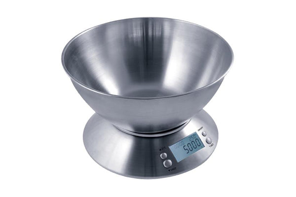 Load image into Gallery viewer, Measure Master - 5000g Digital Scale with Removable Stainless Steel Bowl - High Precision
