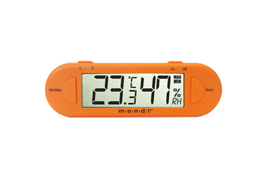 Mondi - Mini Greenhouse Thermo-Hygrometer - Real-Time Temp & Humidity Monitor