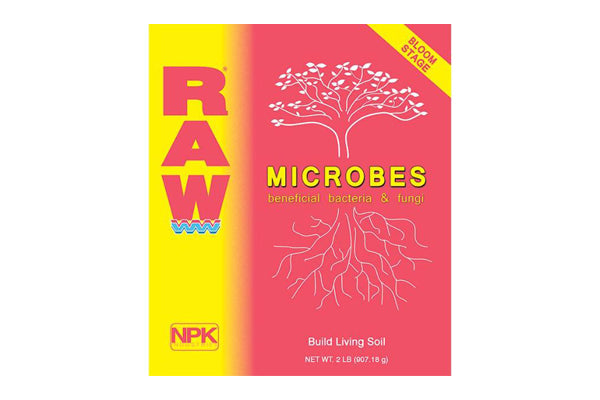 Load image into Gallery viewer, NPK - RAW MICROBES Bloom Stage - Beneficial Bacteria and Fungi for Flowering Plants
