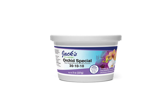 Jack's Classic - Orchid Special 30-10-10 - High Nitrogen Fertilizer for Orchids