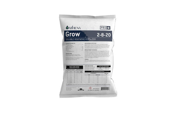 Athena - Pro Grow 25lbs - Advanced Soluble Fertilizer for Vegetative Growth