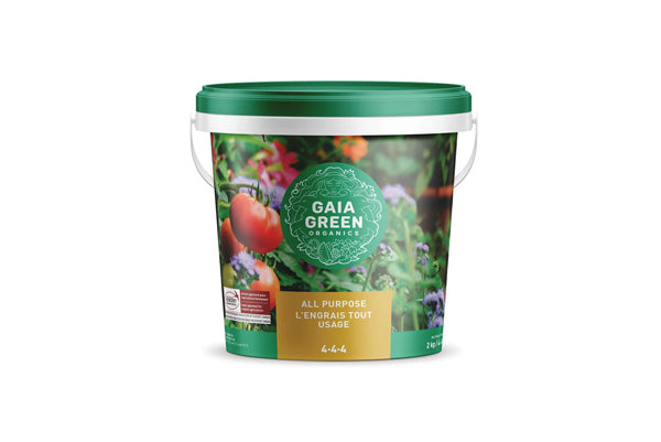 Gaia Green Organics - All Purpose 4-4-4 Fertilizer - Organic Garden & Landscape Nutrients