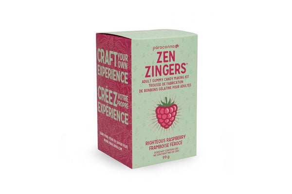 Zen Zingers - Righteous Raspberry Cannabis Gummy Kit