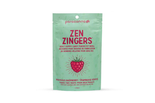 Zen Zingers - Righteous Raspberry Cannabis Gummy Mix Refill - Make 30 Gummies