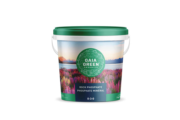 Gaia Green Organics - Rock Phosphate - Natural Phosphorus Fertilizer