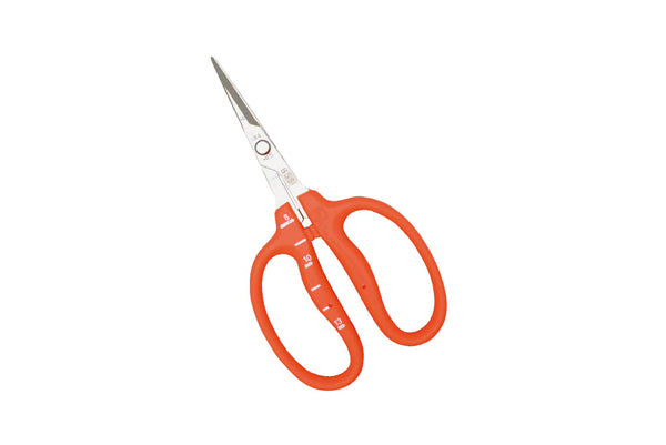 Chikamasa - B-500S Straight Blade Sap Resistant Scissors - Precision Harvesting Tool