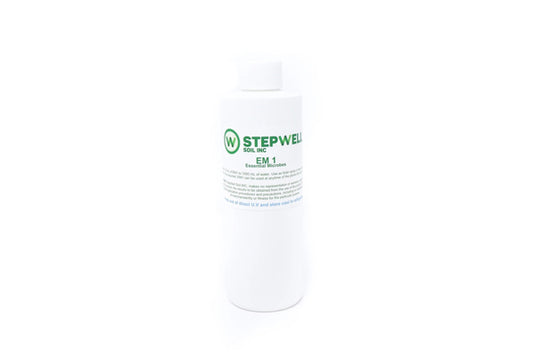 Stepwell - EM1 Essential Microbes - Soil Inoculant and Foliar Spray (8oz)