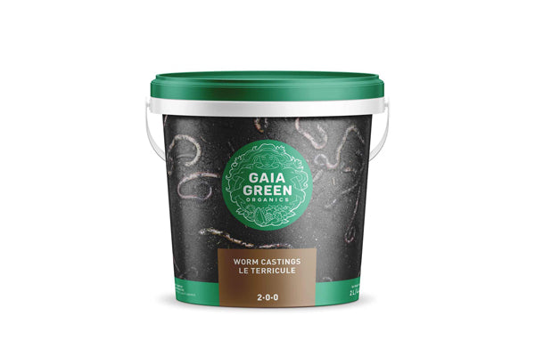 Gaia Green Organics - Moulages de vers 2-0-0 - Enhancer de sol biologique