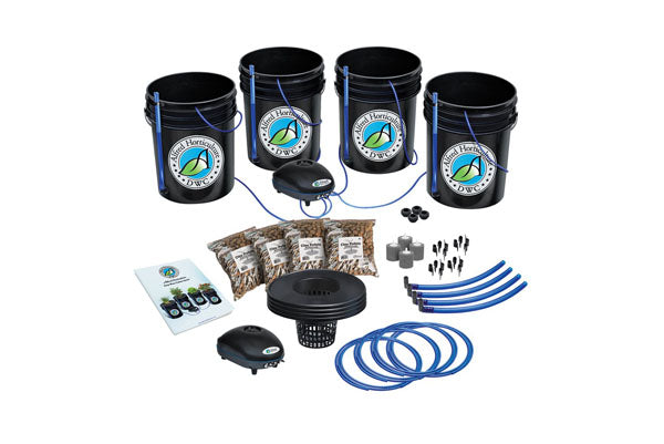 Load image into Gallery viewer, Alfred - DWC 4-Plant System - Advanced Deep Water Culture Hydroponic Kit
