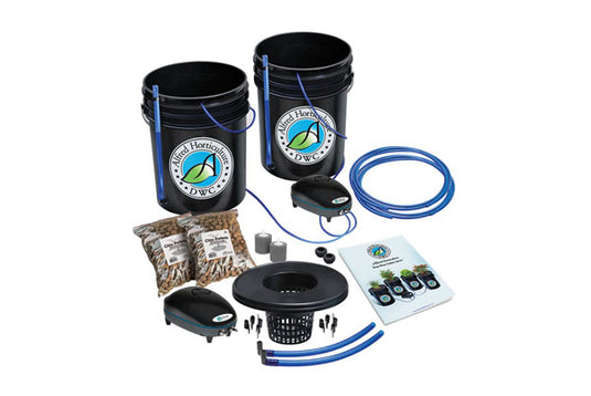 Alfred - DWC 2-Plant System - Dual Deep Water Culture Hydroponic Grow Kit