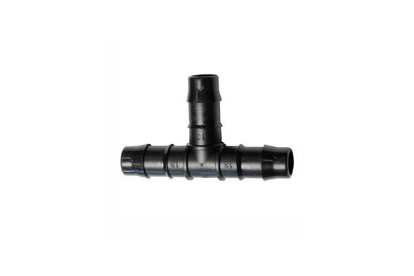 Antelco - Barb Tee Connector - Durable Irrigation Fitting for Secure Tubing Connections