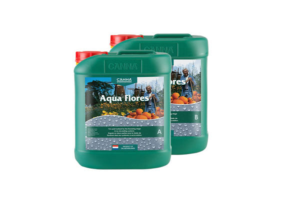 Canna - Aqua Flores A&B 5L - Complete Professional Nutrient for Hydroponic Flowering