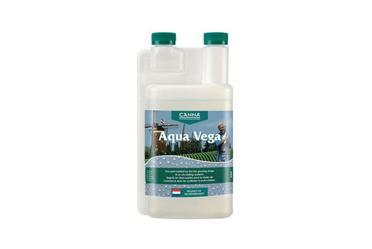 Canna - Aqua Vega Part B 1L - Fast-Acting Hydroponic Nutrient for Optimal Growth