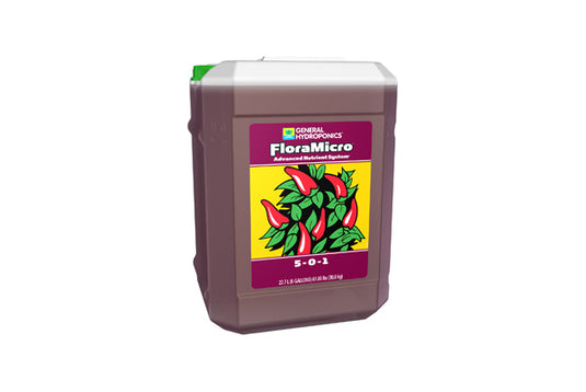 General Hydroponics - FloraMicro - Essential Micronutrients for Growth & Bloom Cycles