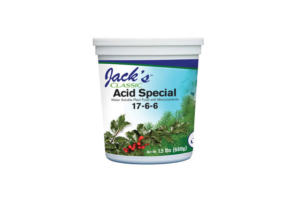 Jack's Classic - Acid Special 1.5lbs - 17-6-6 Fertilizer for Acid Loving Plants