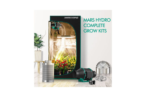 Mars Hydro - TS 600 LED Grow Light & 2'x2' Indoor Complete Grow Tent Kit