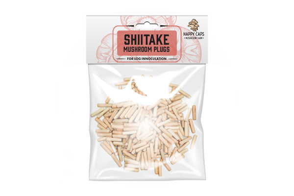 Happy Caps - Bouchons de champignons Shiitake (100 unités)