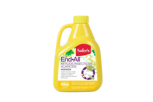 Safer's - End-All Concentrated Insecticide - Total Lifecycle Pest Control (500ml)